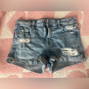 american eagle jean shorts